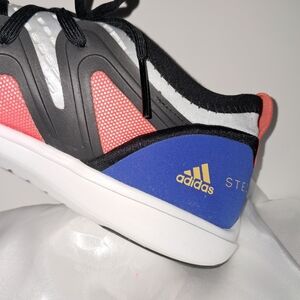 Adidas NWOT Women's CrazyMove x Stella McCartney 'White Blue Orange' Sz 7.5